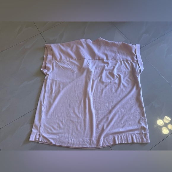 CALVIN KLEIN POCKET TEE top blouse light pink - Picture 8 of 12